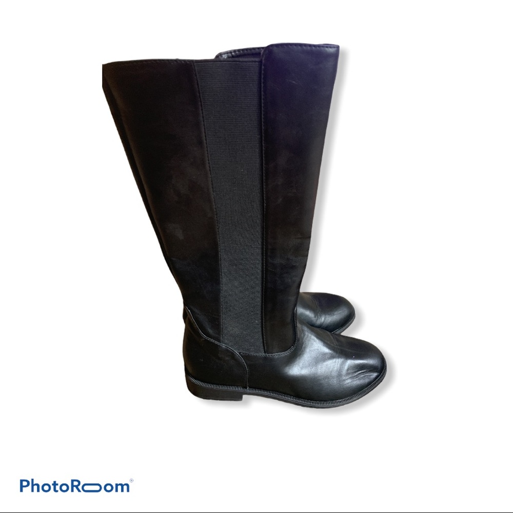 GIRLS. SUGAR High Black Boots.